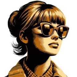 Wand Cirkel Zwart Wit